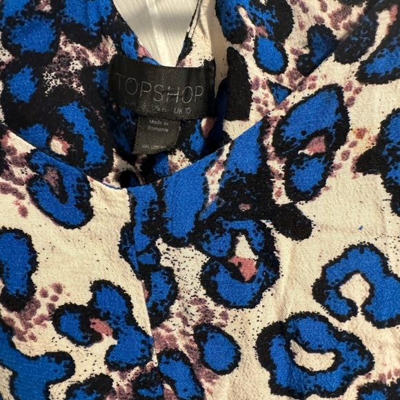 Topshop Leopard Print Beach Maxi Dress​​​ - Picture 4 of 6